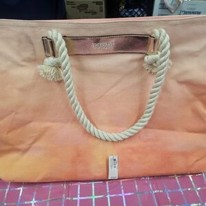 Victoria's Secret Peach Ombre Tote
